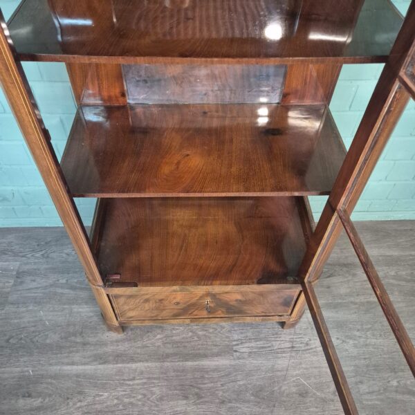 Vitrine Servieskast Biedermeier 1830 Mahonie - Afbeelding 13