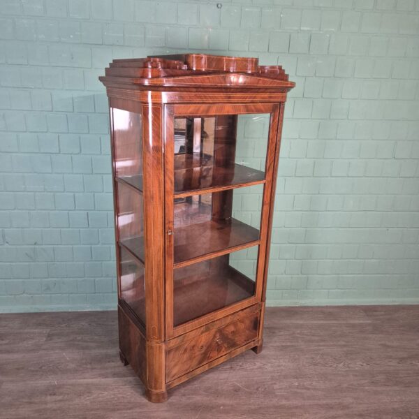 Vitrine Servieskast Biedermeier 1830 Mahonie