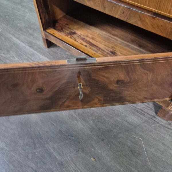 Vitrine Servieskast Biedermeier 1830 Mahonie - Afbeelding 15