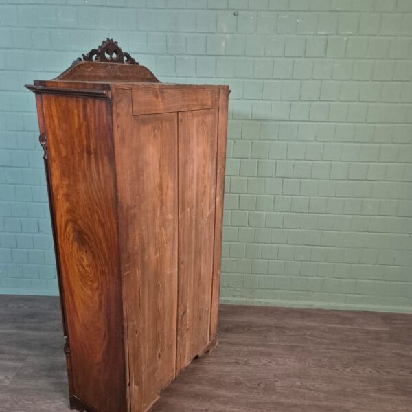 Vitrine Servieskast Biedermeier 1860 Mahonie - Afbeelding 15
