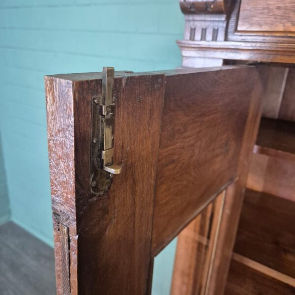Vitrine Servieskast Gründerzeit 1880 Eiken - Afbeelding 12