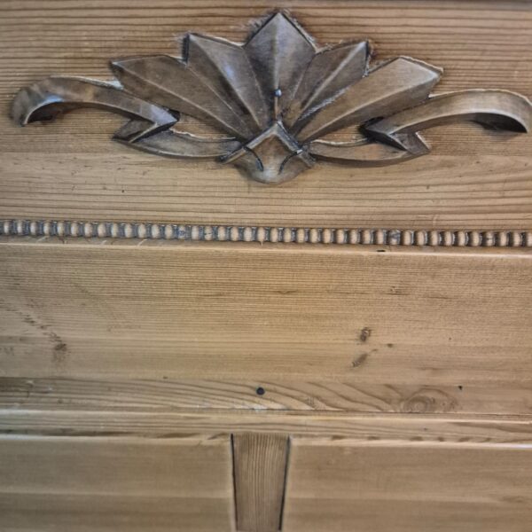 Kast Kledingkast Jugendstil 1900 Grenen - Afbeelding 13