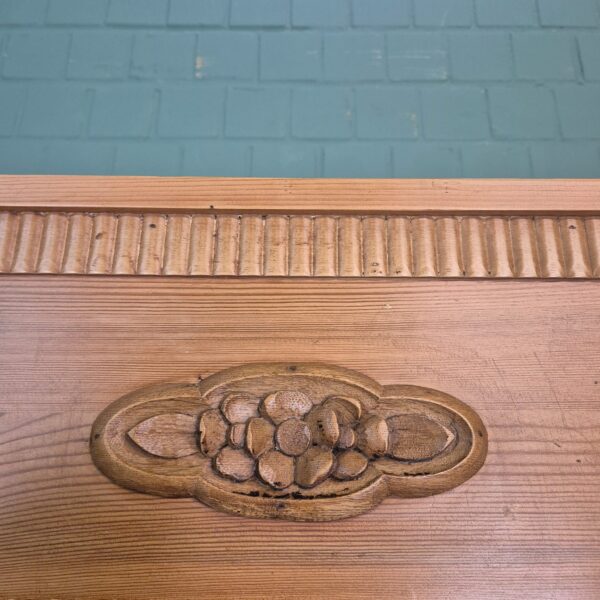 Kast Kledingkast Jugendstil 1900 Grenen - Afbeelding 9