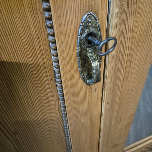 Kast Kledingkast Jugendstil 1900 Grenen - Afbeelding 11