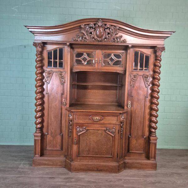 Buffetkast Kast Neo-barok Eiken 2,20 m - Afbeelding 3