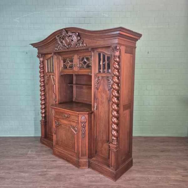 Buffetkast Kast Neo-barok Eiken 2,20 m - Afbeelding 4