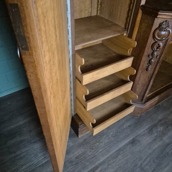 Buffetkast Kast Neo-barok Eiken 2,20 m - Afbeelding 23