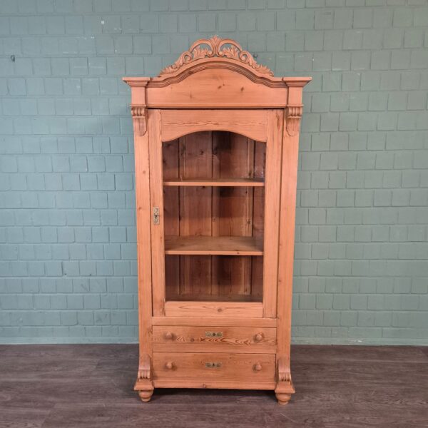 Vitrine Servieskast Gründerzeit 1880 Grenen - Afbeelding 3