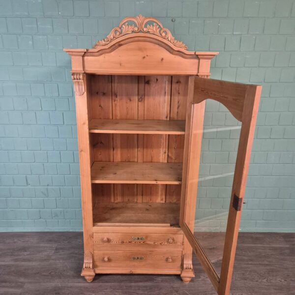 Vitrine Servieskast Gründerzeit 1880 Grenen - Afbeelding 9