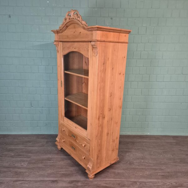Vitrine Servieskast Gründerzeit 1880 Grenen - Afbeelding 4