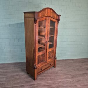 Vitrine Servieskast Gründerzeit 1880 Mahonie