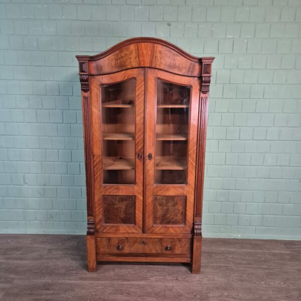 Vitrine Servieskast Gründerzeit 1880 Mahonie - Afbeelding 3