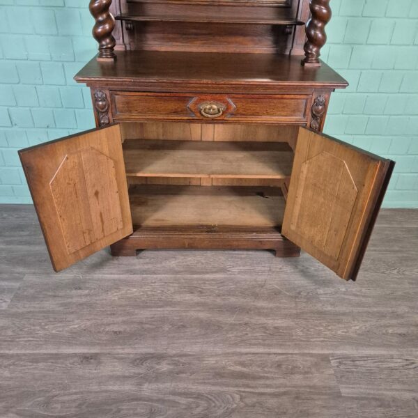 Kast Neo-barok 1920 Eiken - Afbeelding 15