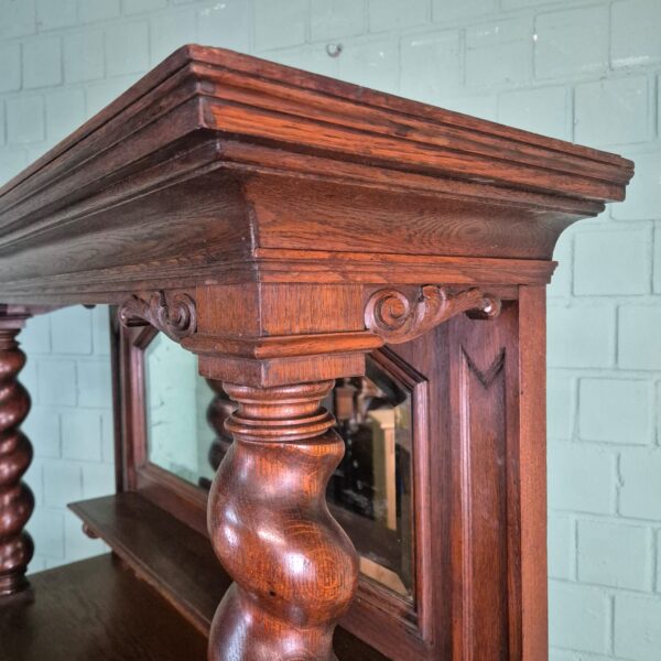 Kast Neo-barok 1920 Eiken - Afbeelding 12