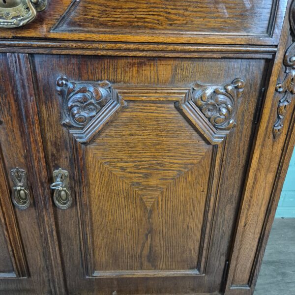Kast Neo-barok 1920 Eiken - Afbeelding 10