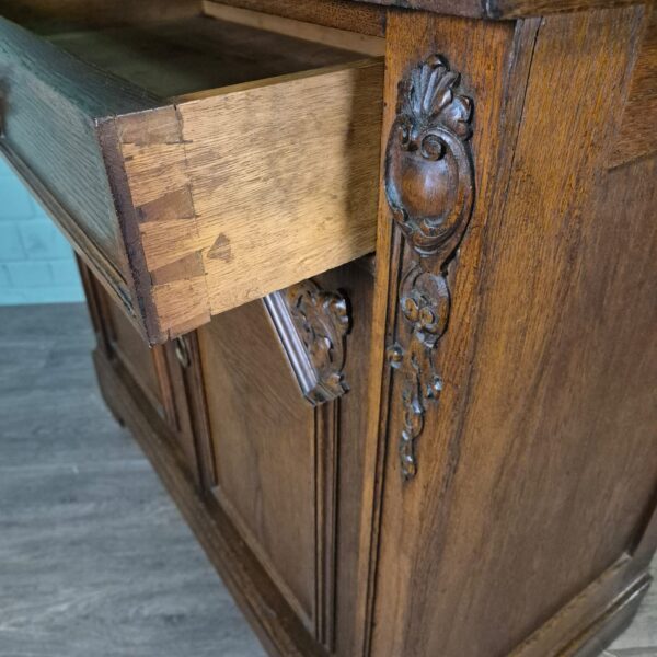 Kast Neo-barok 1920 Eiken - Afbeelding 14