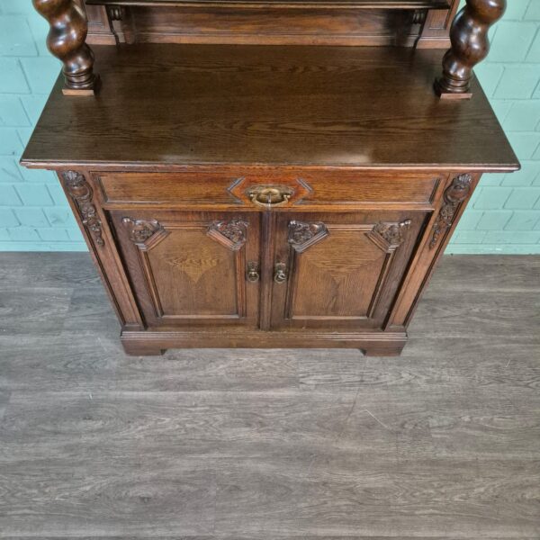 Kast Neo-barok 1920 Eiken - Afbeelding 6