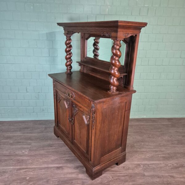 Kast Neo-barok 1920 Eiken - Afbeelding 4