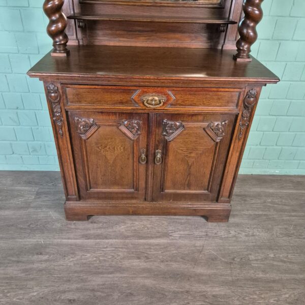 Kast Neo-barok 1920 Eiken - Afbeelding 7