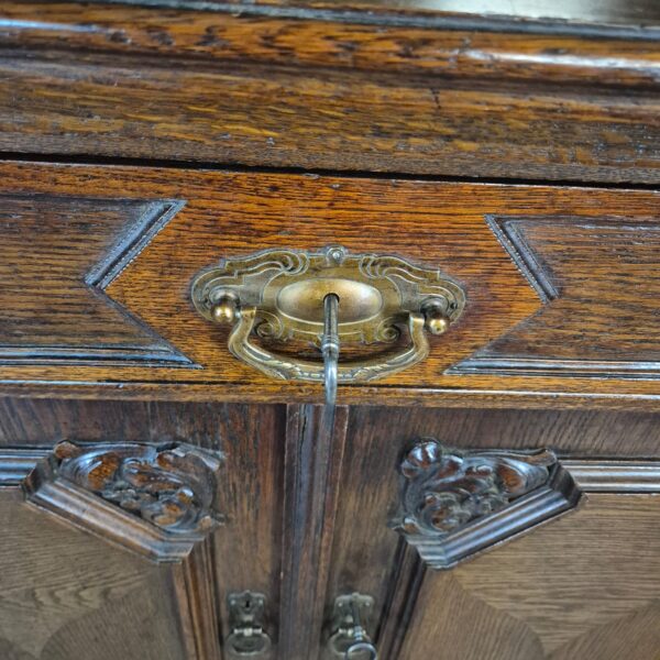 Kast Neo-barok 1920 Eiken - Afbeelding 9