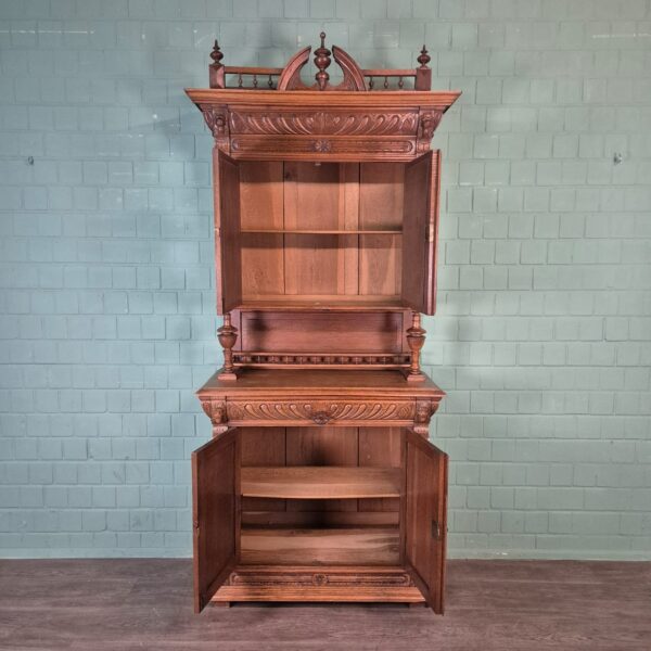 Buffetkast Kast Gründerzeit 1880 Eiken - Afbeelding 16