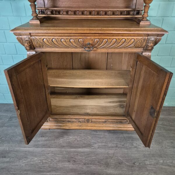 Buffetkast Kast Gründerzeit 1880 Eiken - Afbeelding 18