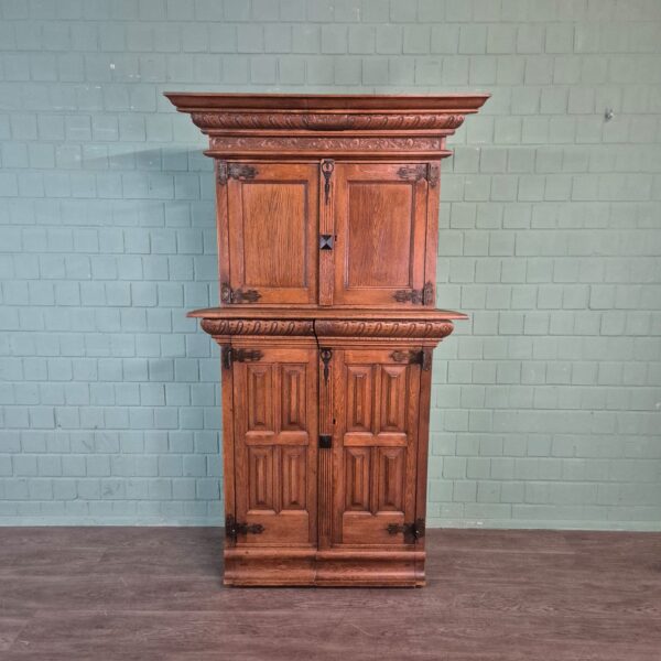 Hoekkast Neo-barok Eiken 1,20 m