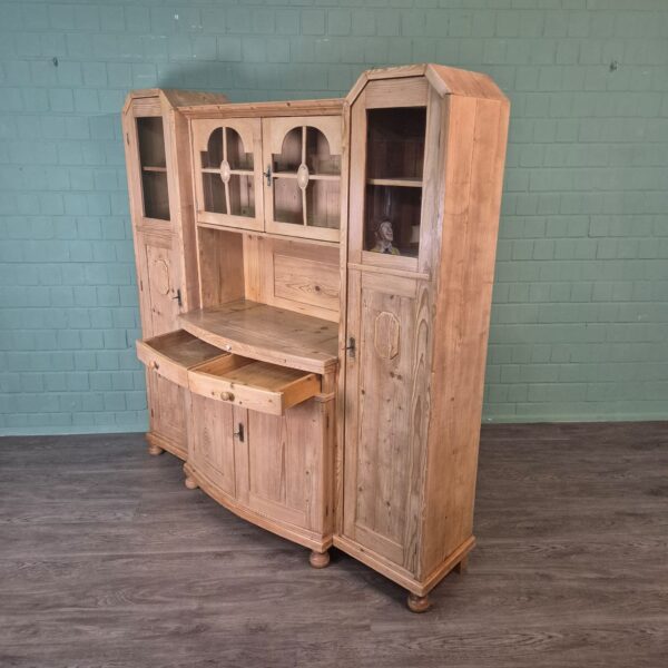 Buffetkast Kast Raketkast Jugendstil 1900 Grenen - Afbeelding 17