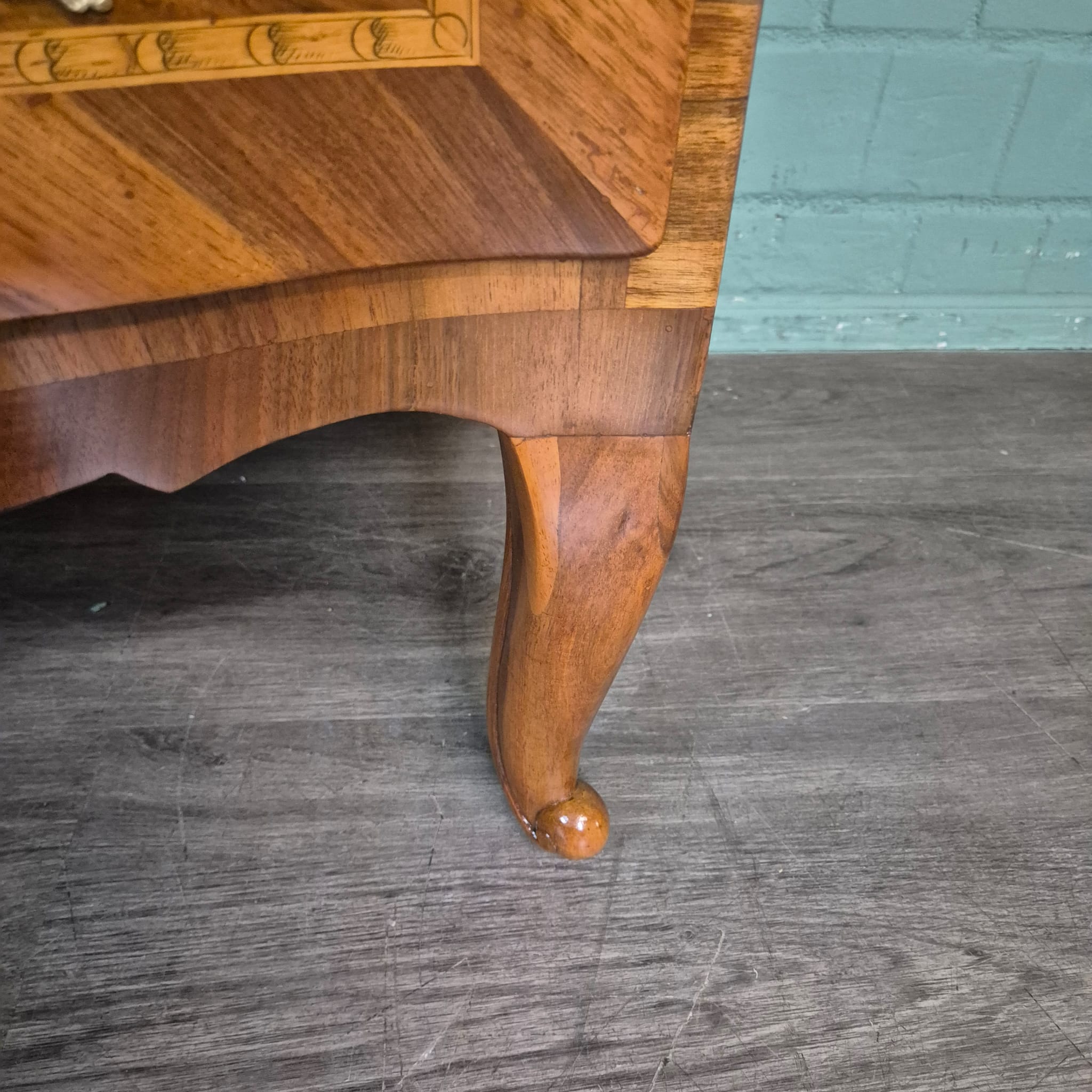 Barokcommode Commode Barok 1780 Noten - Afbeelding 12