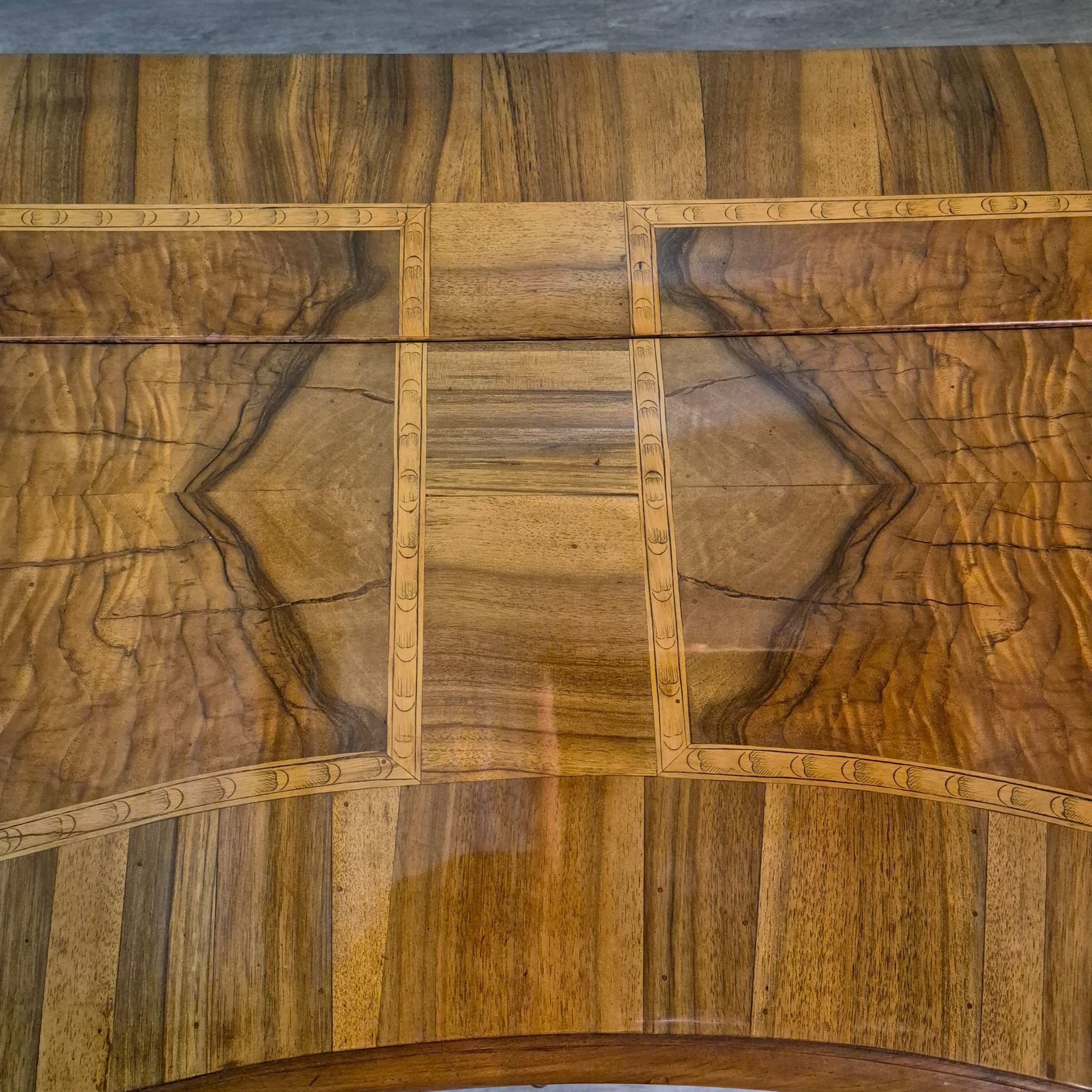 Barokcommode Commode Barok 1780 Noten - Afbeelding 6