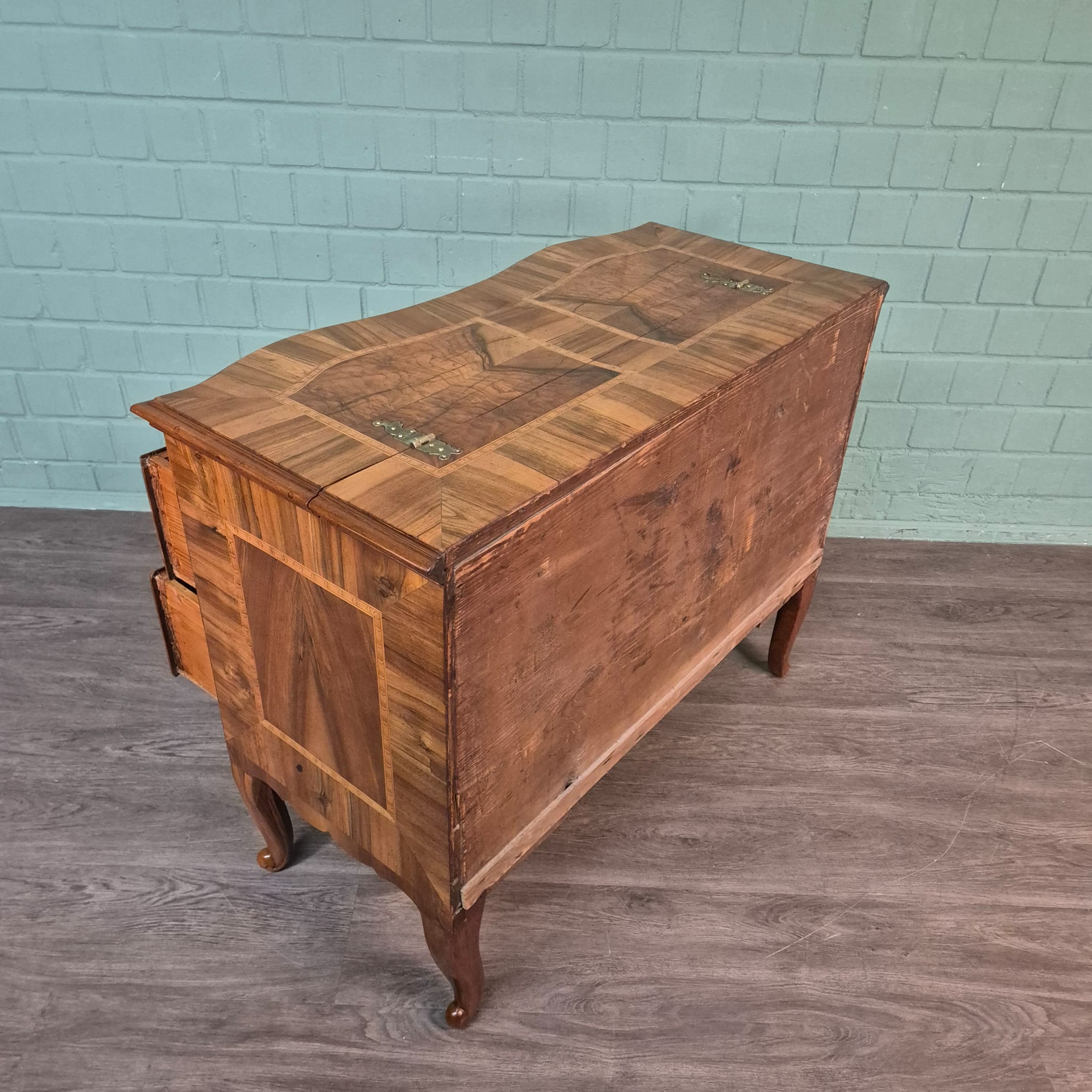 Barokcommode Commode Barok 1780 Noten - Afbeelding 19