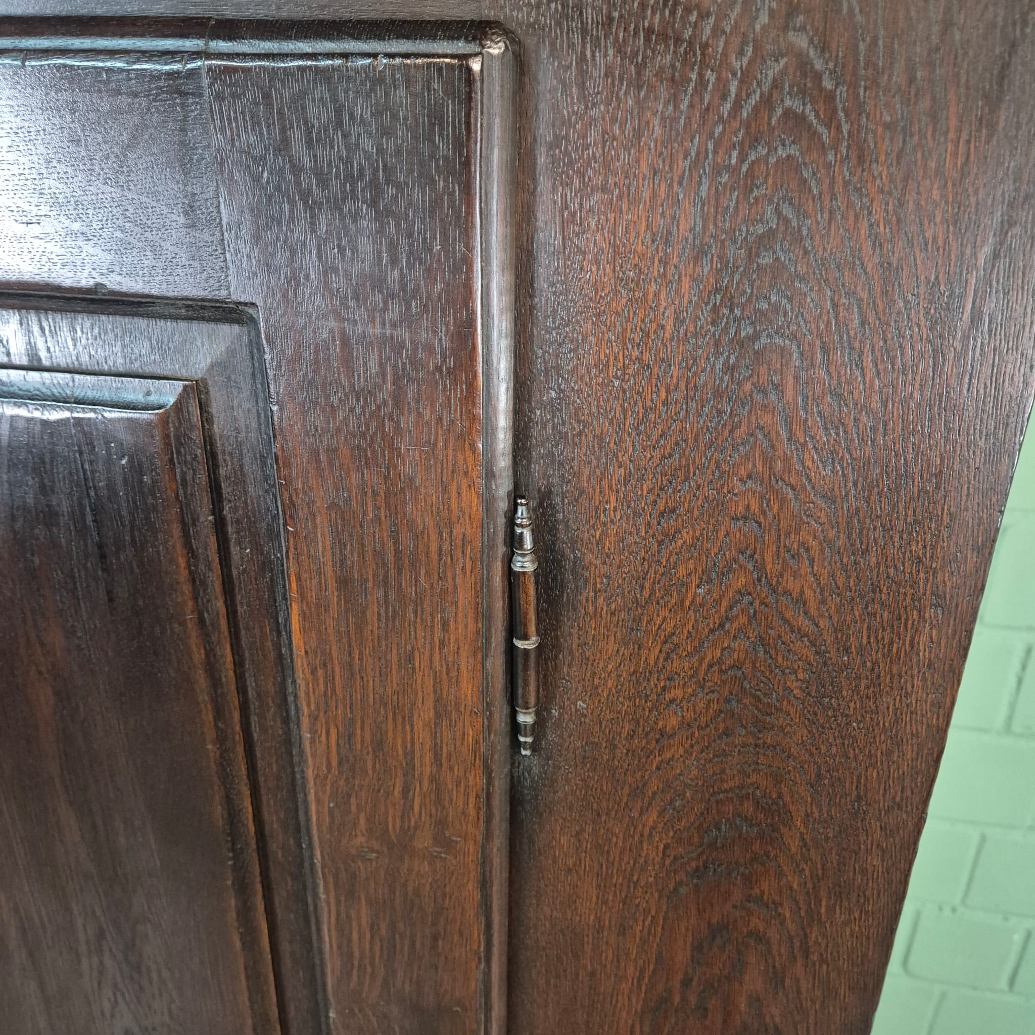 Kast Kledingkast Eiken 1,00 m - Afbeelding 8