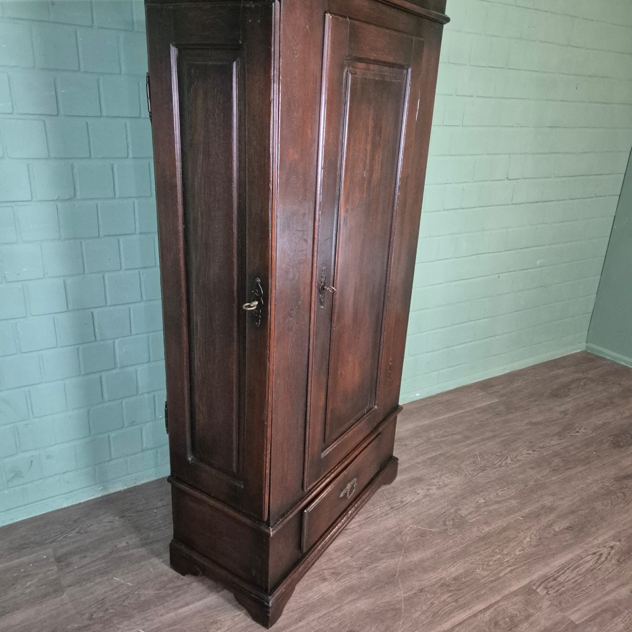 Kast Kledingkast Eiken 1,00 m - Afbeelding 11