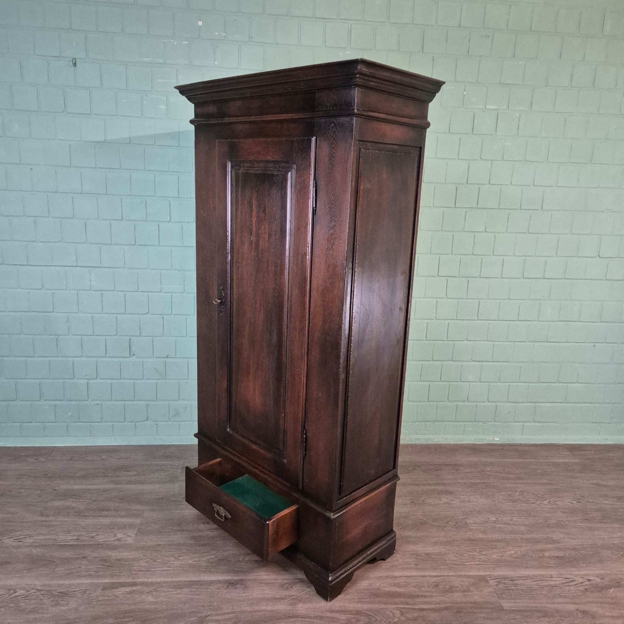 Kast Kledingkast Eiken 1,00 m - Afbeelding 6