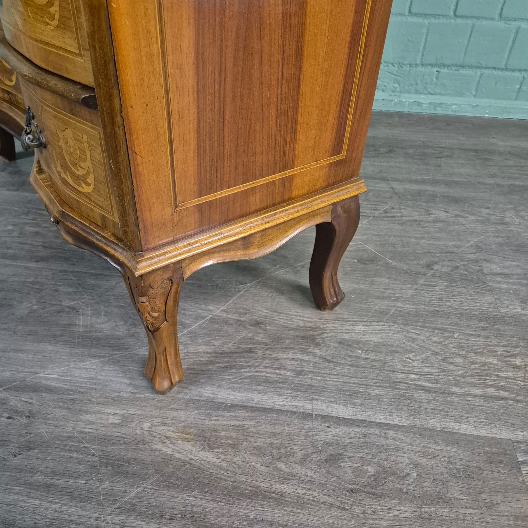 Secretaire Dames-secretaire Noten 0,87 m - Afbeelding 8