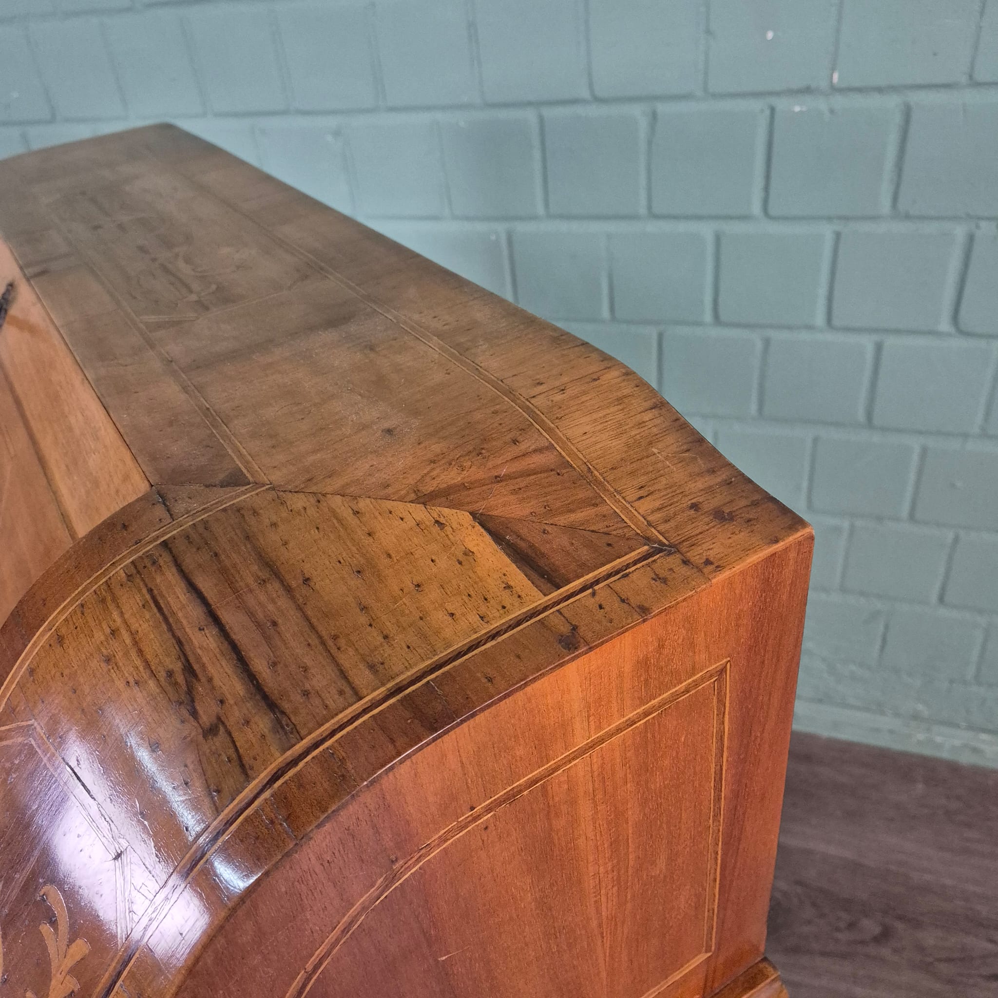 Secretaire Dames-secretaire Noten 0,87 m - Afbeelding 6