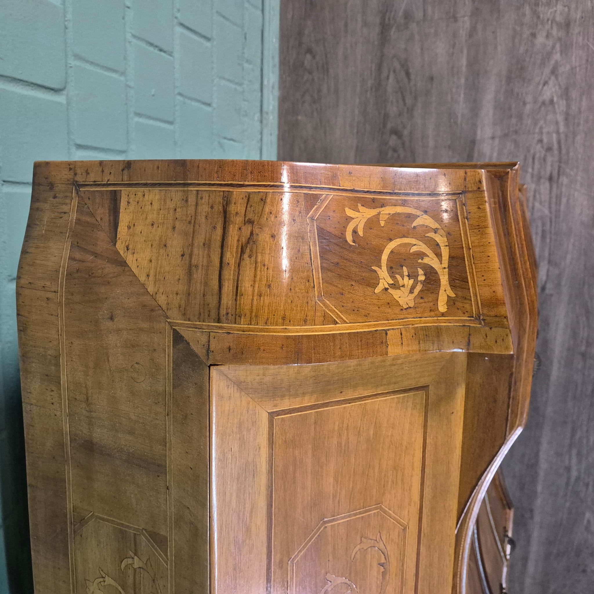 Secretaire Dames-secretaire Noten 0,87 m - Afbeelding 5