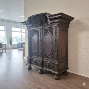 Hamburger Kledingkast 1880 Eiken