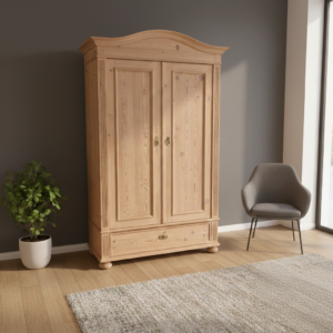 Kast Kledingkast Jugendstil 1900 Grenen