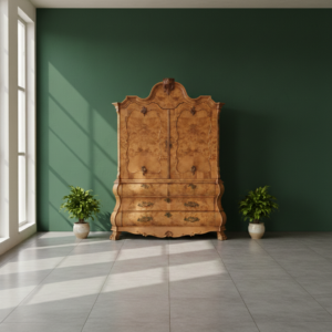 Kast Kabinetkast Barok 1800 Noten