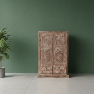 Kast Massief Hout Shabby-Chic 0,85 m