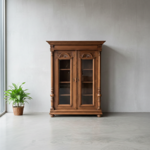 Vitrine Servieskast Gründerzeit 1880 Eiken