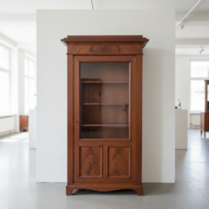 Vitrine Boekenkast Jugendstil 1920 Mahonie