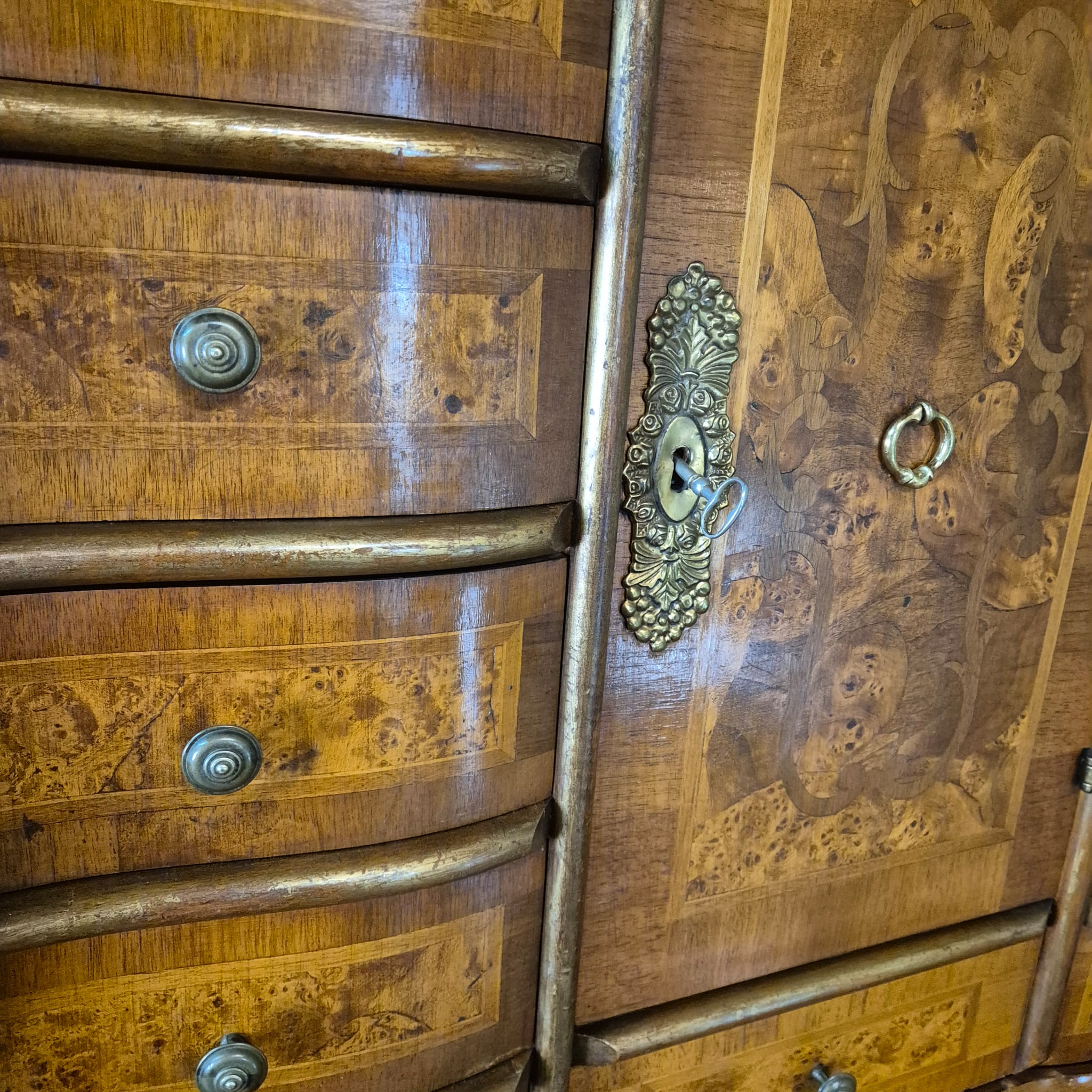 Tabernakel Secretaire Tabernakelsecretaire Neo-barok Noten - Afbeelding 11