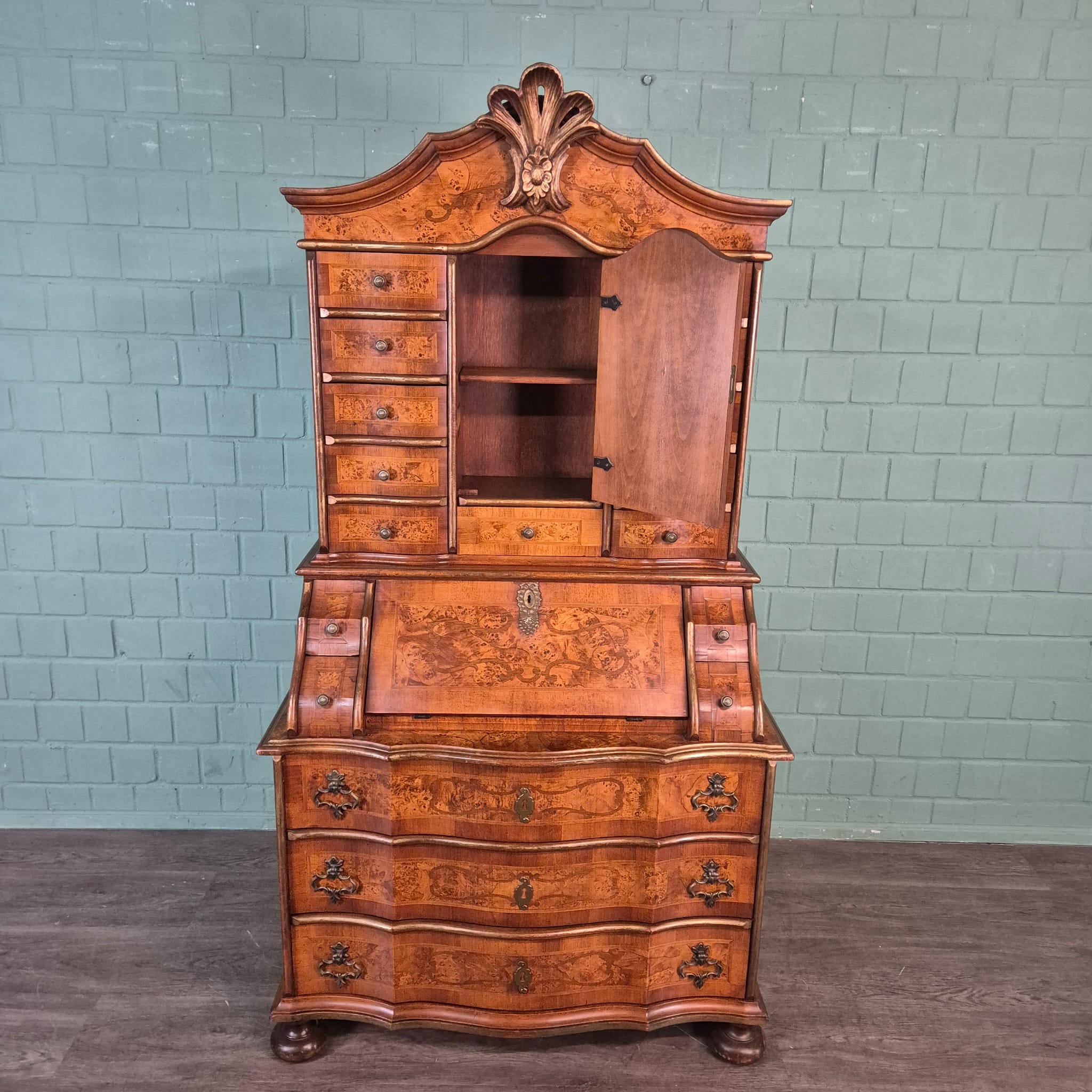 Tabernakel Secretaire Tabernakelsecretaire Neo-barok Noten - Afbeelding 24