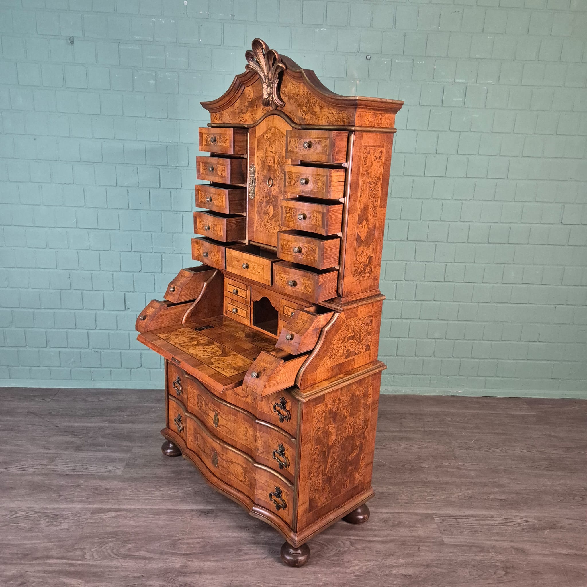 Tabernakel Secretaire Tabernakelsecretaire Neo-barok Noten - Afbeelding 20