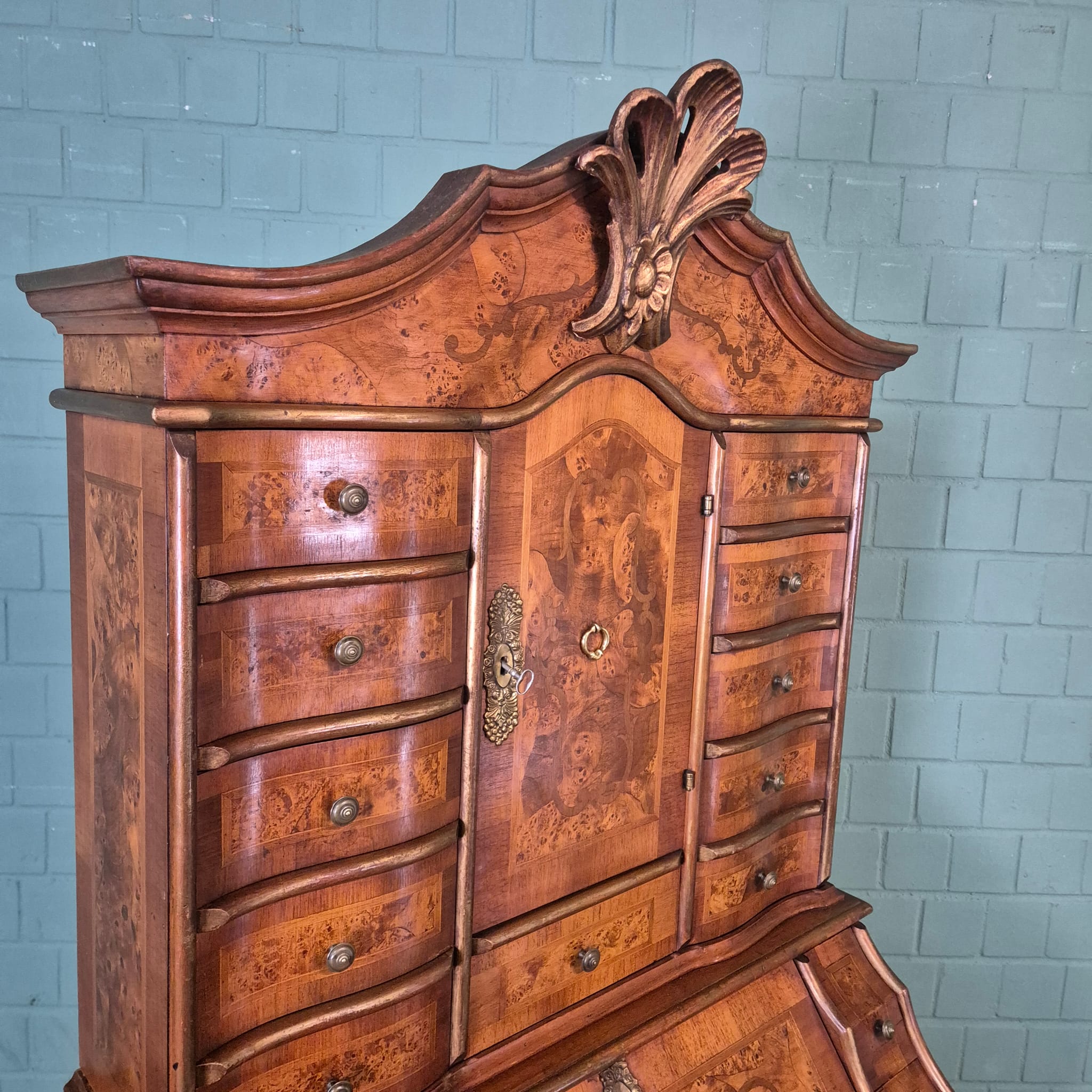 Tabernakel Secretaire Tabernakelsecretaire Neo-barok Noten - Afbeelding 9