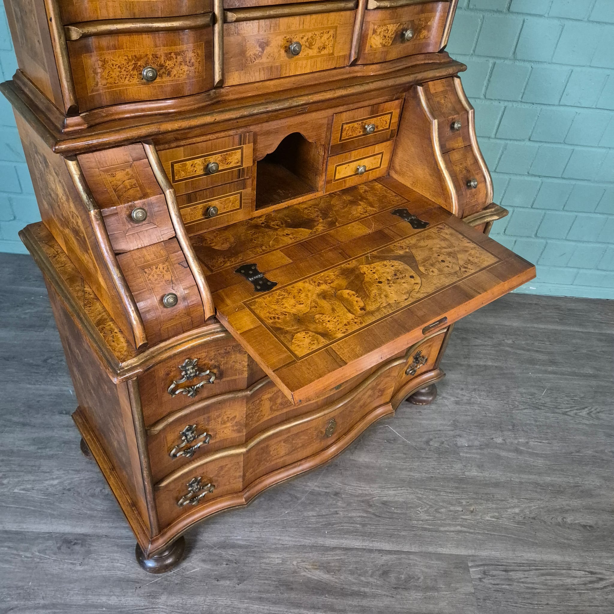 Tabernakel Secretaire Tabernakelsecretaire Neo-barok Noten - Afbeelding 7