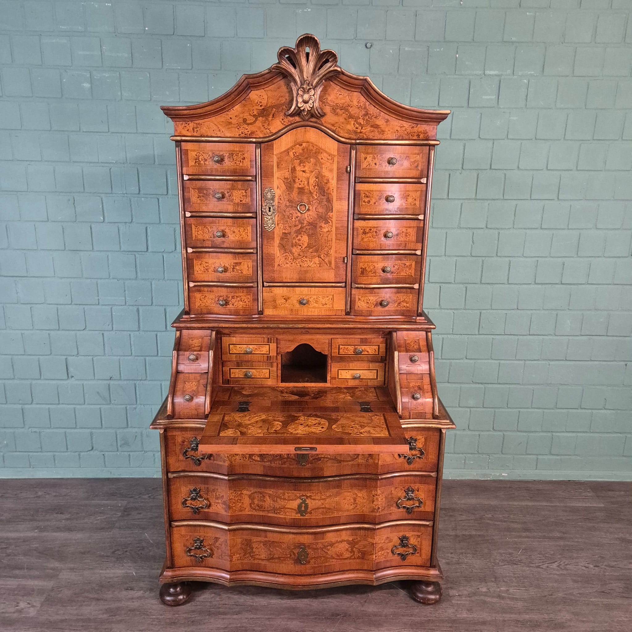 Tabernakel Secretaire Tabernakelsecretaire Neo-barok Noten - Afbeelding 5