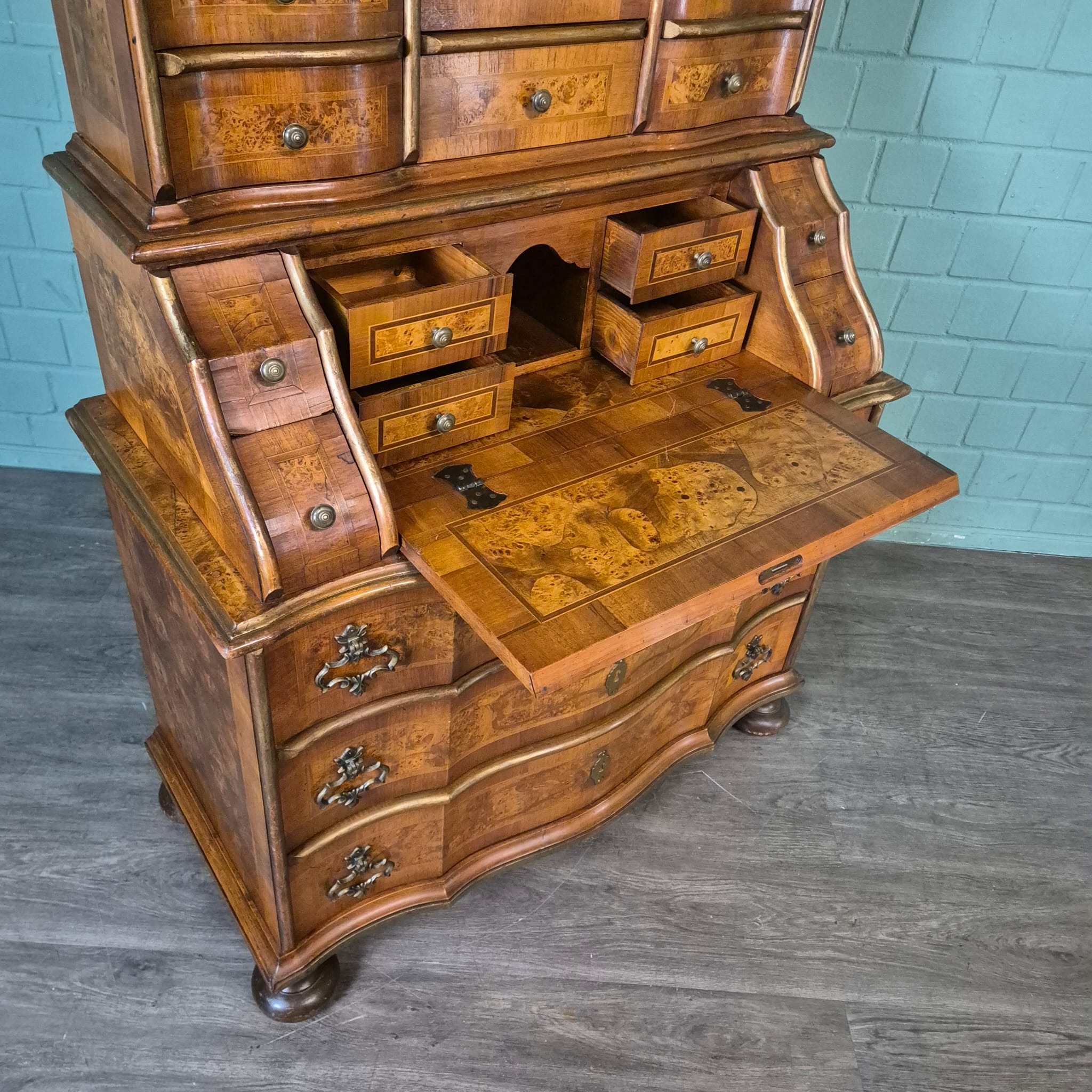 Tabernakel Secretaire Tabernakelsecretaire Neo-barok Noten - Afbeelding 22